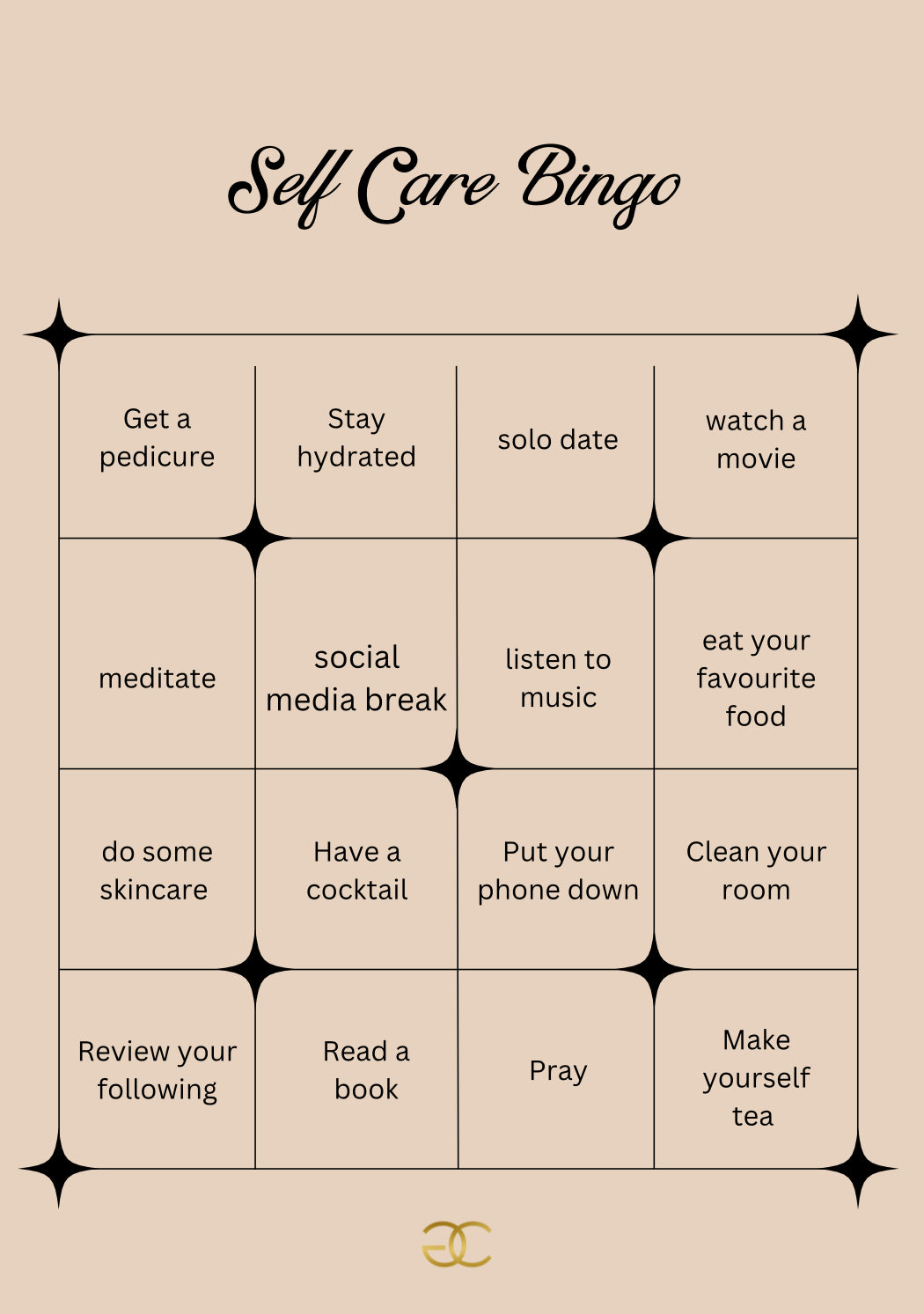 Self Care Guided Journal