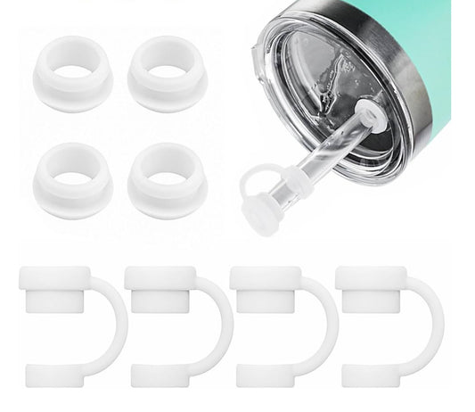 Straw Round Cover Cap White]