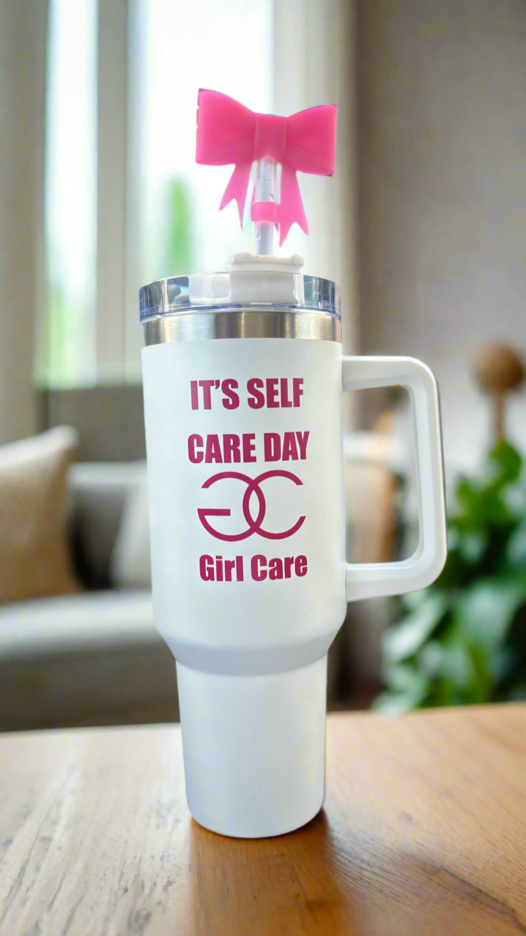 Straw Cover Cap [ Pink ]